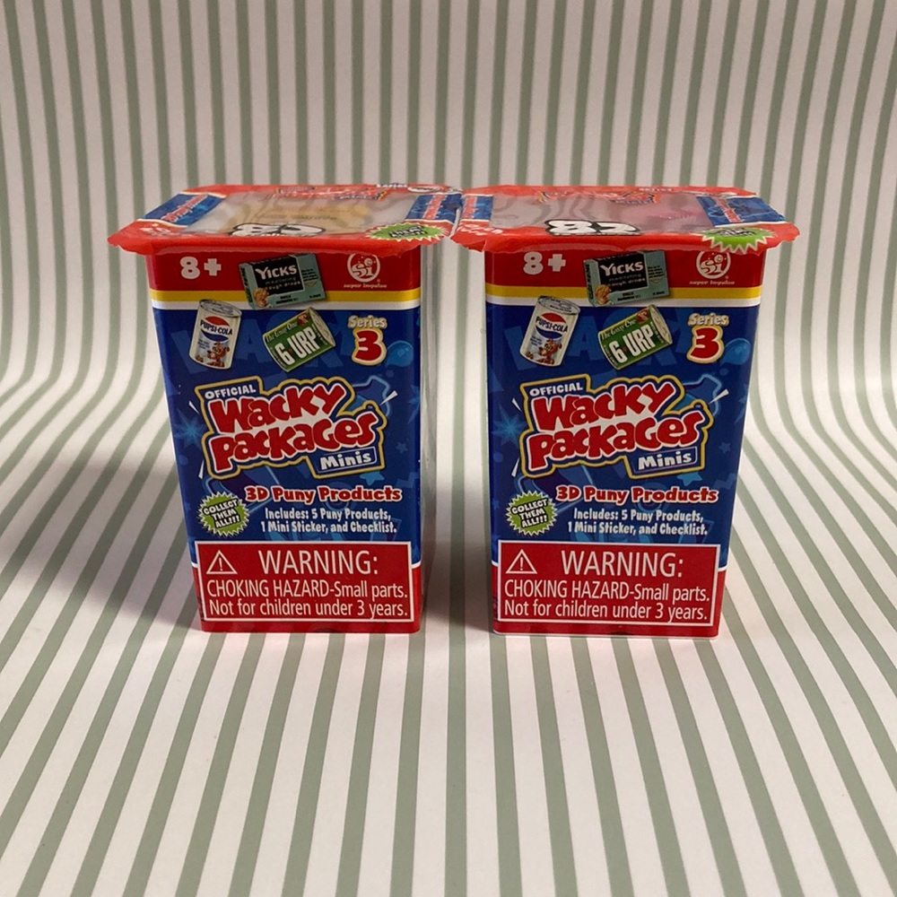 Worlds Smallest Wacky Packages minis